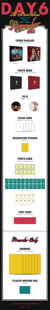 day6official's tweet photo. DAY6 
<Remember Us : Youth Part 2>
Pre-Order &amp; Album User Guide

신나라 https://t.co/7NGpB1JreO
YES24 https://t.co/wKmVOuJQNS
핫트랙스 https://t.co/ubwPKeBz4E

#DAY6 #데이식스
#RememberUs #YouthPart2
#행복했던_날들이었다 https://t.co/zmaH1rtN3x