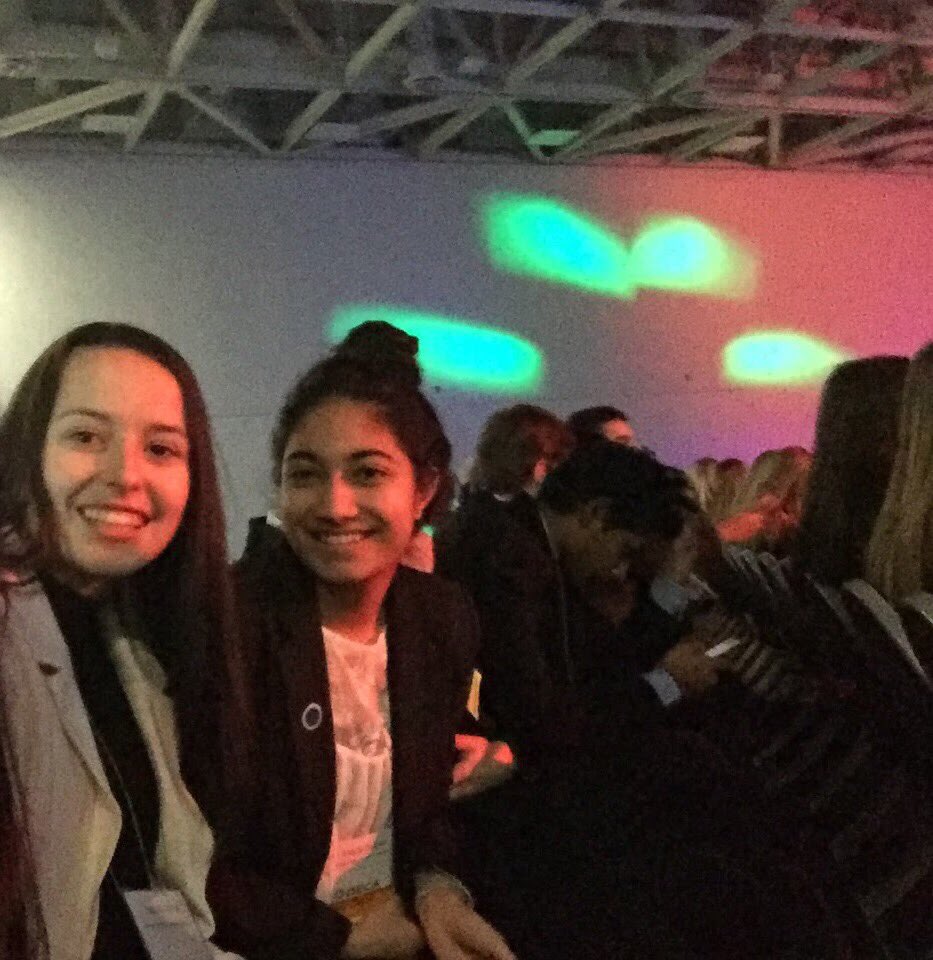 InayaZubair's tweet photo. Meeting a cool person who quickly turned into my best friend! #fhsdeca @FHSEAGLESDECA https://t.co/FqqZvSb5ou