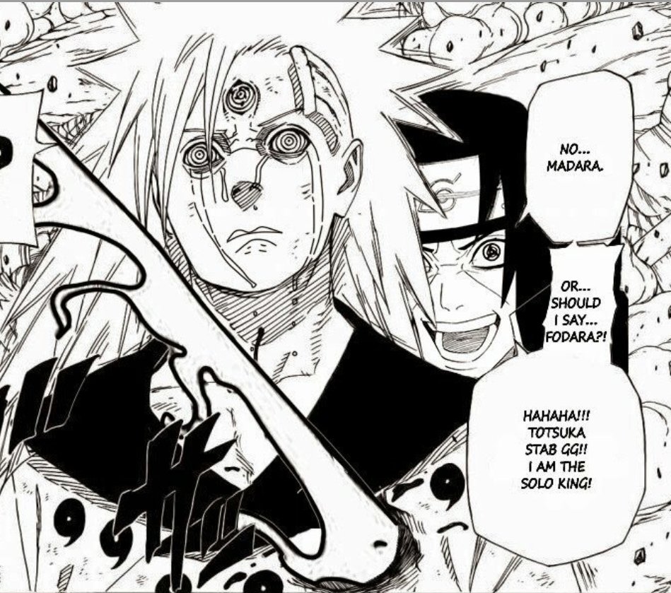 Swagkage on Twitter "madara would see itachi gathering chakra into his