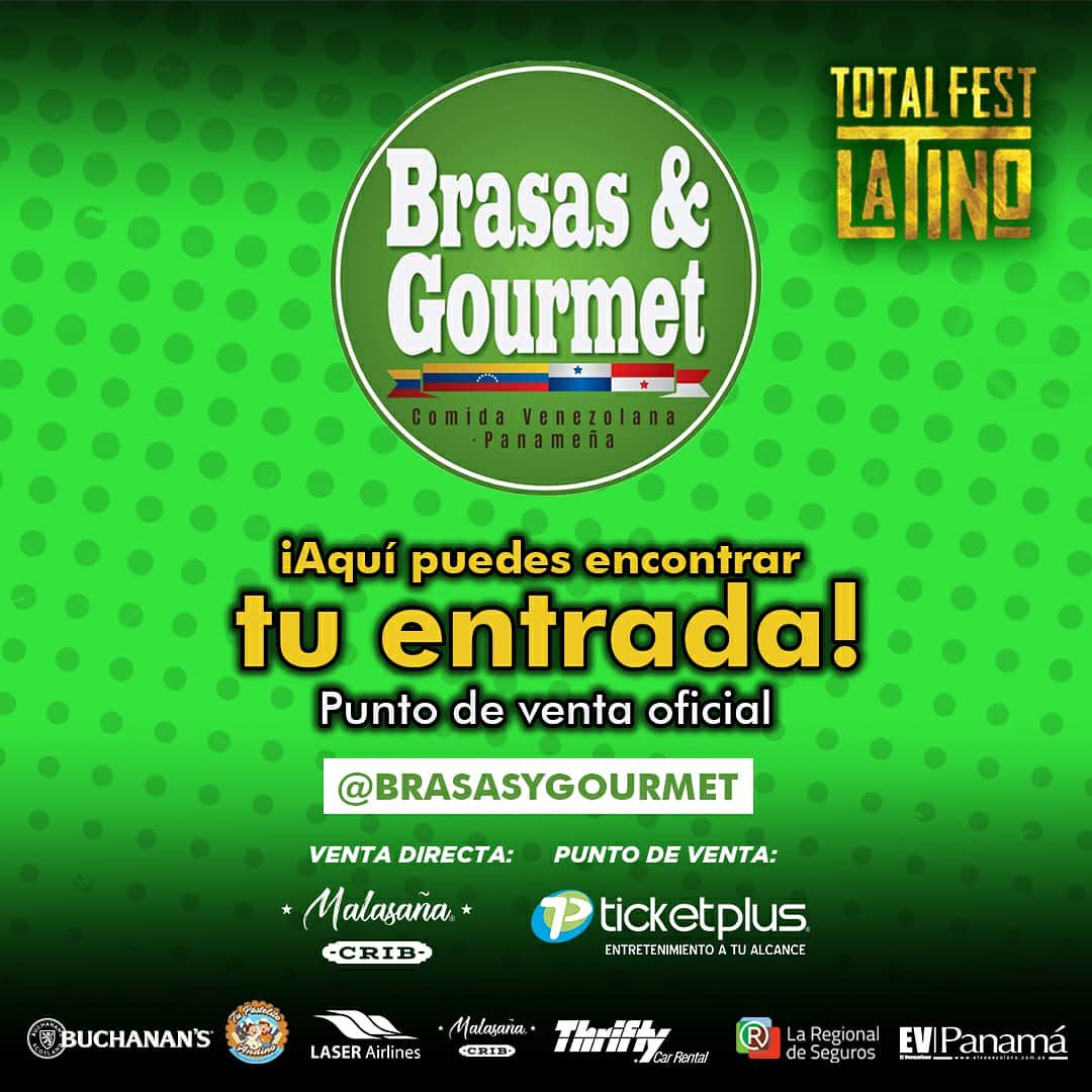 FestTotal's tweet image. Punto de venta autorizado...! Corre que se agotan 🏃‍♂️🎟 Guaco en Concierto... 🇵🇦 Panamá 11 de diciembre.