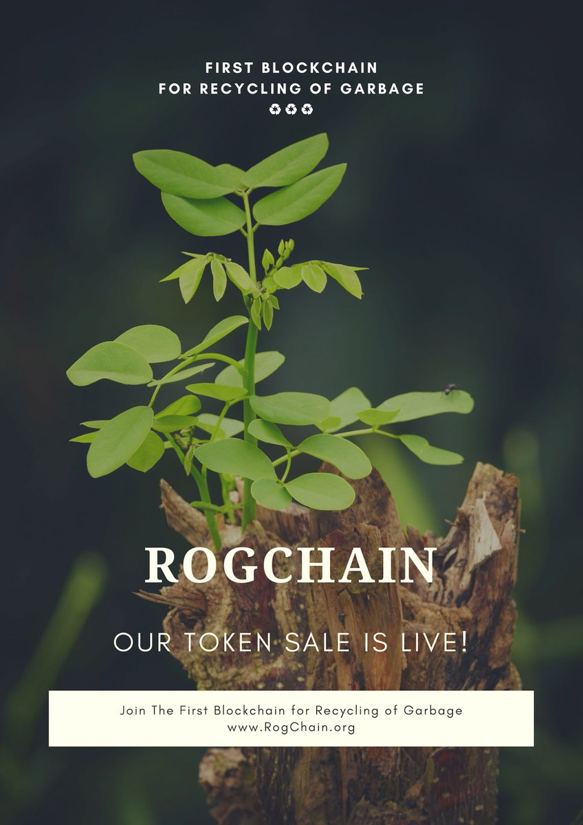 RogChain's tweet image. Our #Airdrop &amp;amp; #Tokensale is live! 

 30000 ROG for first 10000 Supporter  
 6000 ROG For refeeral 

Please Complete this form below

goo.gl/forms/DdWXsZcX…

#Airdrop #Airdrops #ICO #TokenSale #recycling