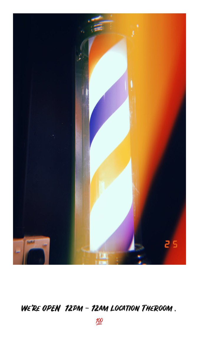 TheroomMy's tweet photo. Open ‼️ Theroom barbershop 💈👍🏼💯💯 https://t.co/gr1bCvqkRy