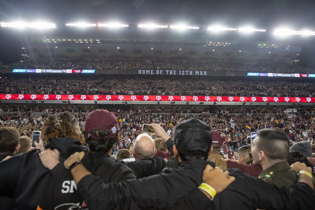 What a win, <a href="/AggieFootball/">Texas A&M Football</a>!