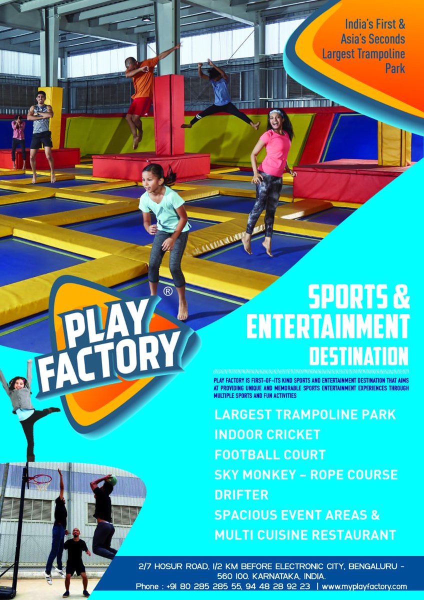 ThyaguValliappa's tweet photo. #playfactory is looking at large space in #northbangalore #hebbal, #mayanitatechpark . https://t.co/76J5Pkyhi7
