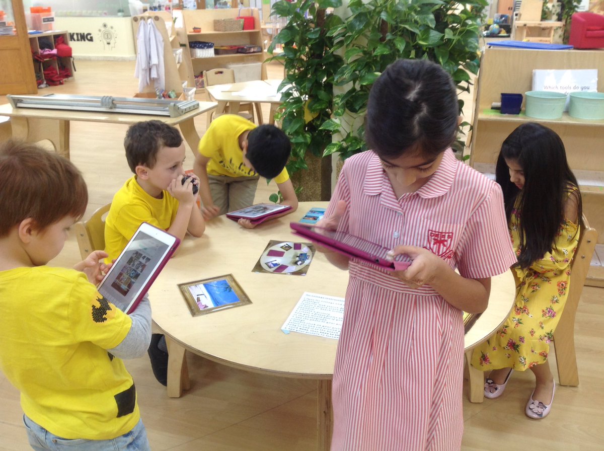 DESSyear2's tweet photo. A lovely morning spending time choosing an activity we enjoy during continuous provision #dess_yeartwo_yellow #HelloYellow #BeingWellDubai #EQChildrensDay @KHDA https://t.co/8TcY3LCJeZ