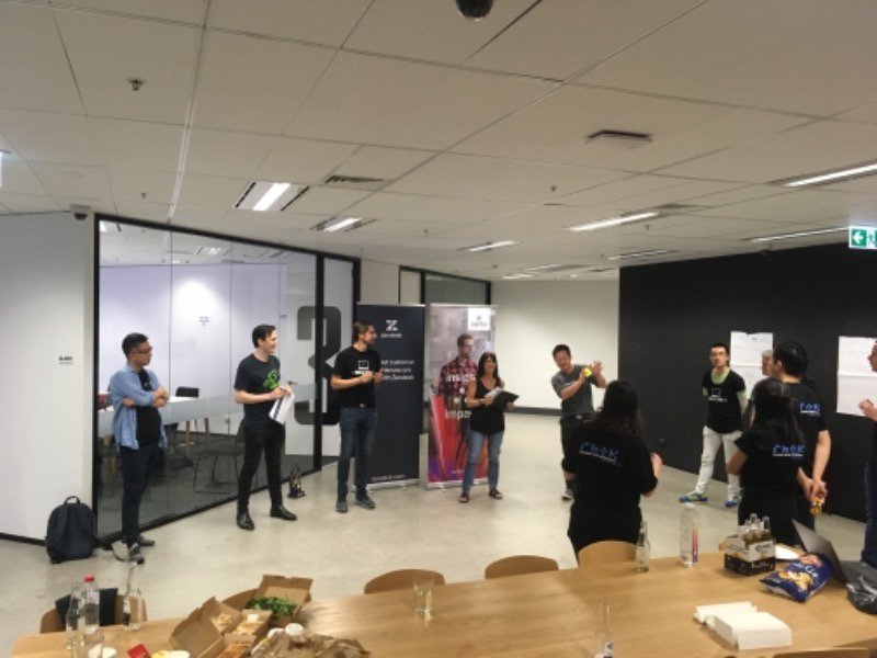Thanks so much to our sponsors <a href="/isentia/">Isentia</a> @dius_au and <a href="/Zendesk/">Zendesk</a>! #rhok