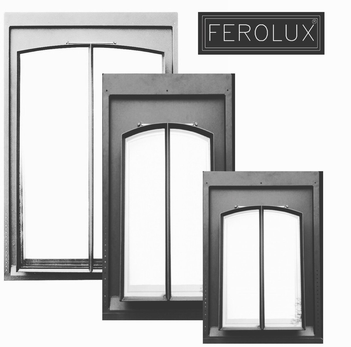De getoogde #dakramen zijn er nu in 3 afmetingen voor #monument, #boerderij en nieuwbouwwoning.
FLDRK 40x60cm
FLDRFL 50x90cm
FLDRX 72x112cm
Afmetingen zijn glasmaten!

Volledig geïsoleerd en HR++ veiligheidsglas compleet met geïntegreerd gootstuk.
FEROLUX.nl