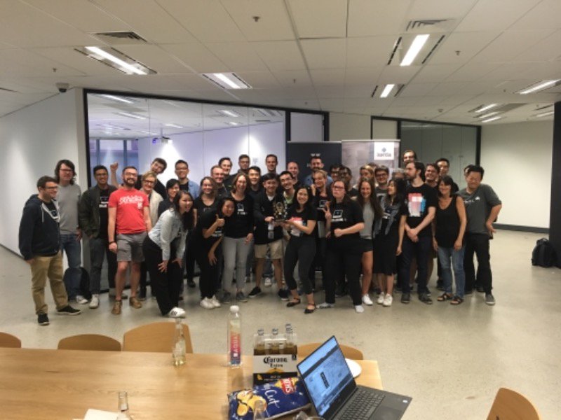 Great job everyone 😄 #rhok