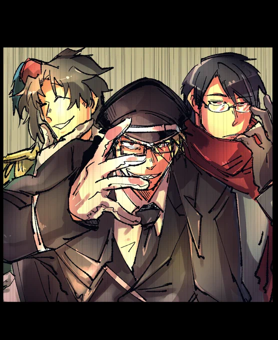 〜?より〜
『 かっこいい三強がみたいです!』 