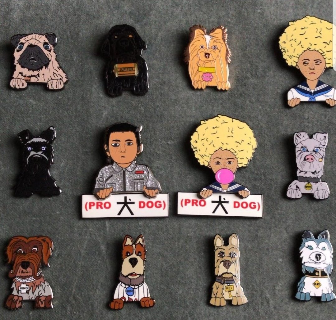 PinHeadUK's tweet image. Some customer love being shown over on Instagram today #isleofdogs #pinsale pinheaduk.etsy.com