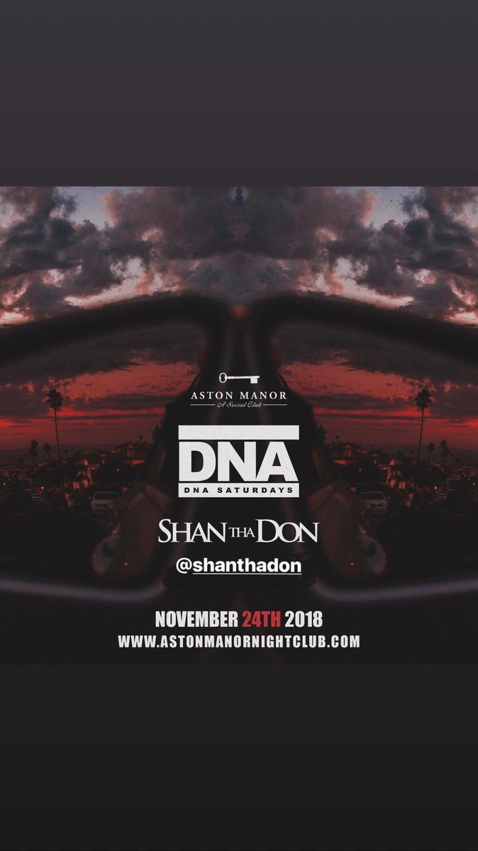 Come party with @shanthadon  for #DNASaturdays tonight! 😜

Saturday night’s about to go all the way up! 🙌🏽🍾

For complimentary guest list and VIP tables visit astonmanornightclub.com 🗝