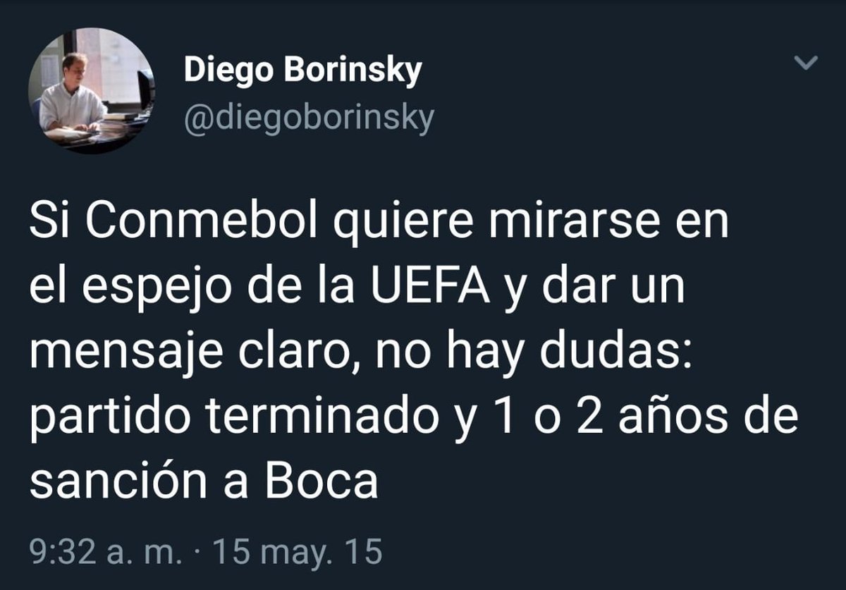 la12tuittera's tweet photo. La doble moral de @diegoborinsky al igual que varios del 'periodismo' argentino. https://t.co/2hVGqOnJFl