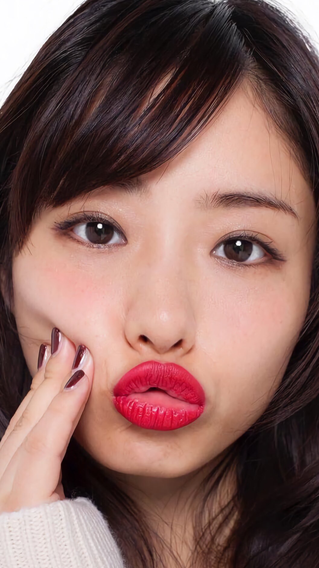 らぴゅた 顔抜き用石原さとみちゃん