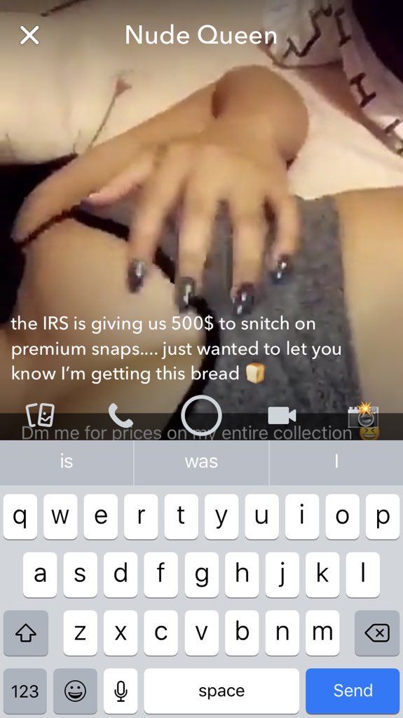Snapchat premium pics