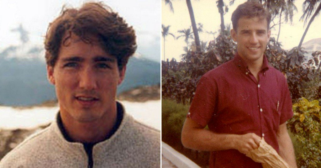 Young Justin Trudeau is Canada's Answer to Young Joe Biden ...