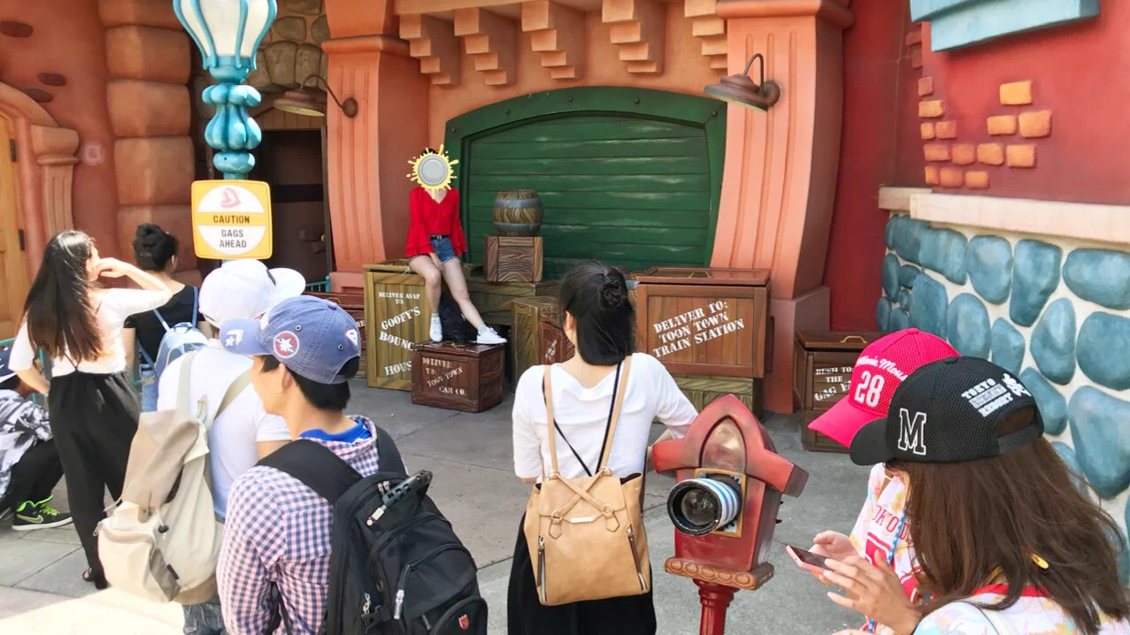 ディズニーランでインスタ映えのために・・・子どもの遊ぶ所が一つ撤去！悲しいですね・・・