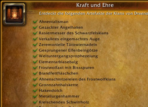 teichlauscher's tweet photo. Ich habe gerade den Erfolg "[Kraft und Ehre]" bekommen! #Warcraft https://t.co/8bK5wEY7tr
