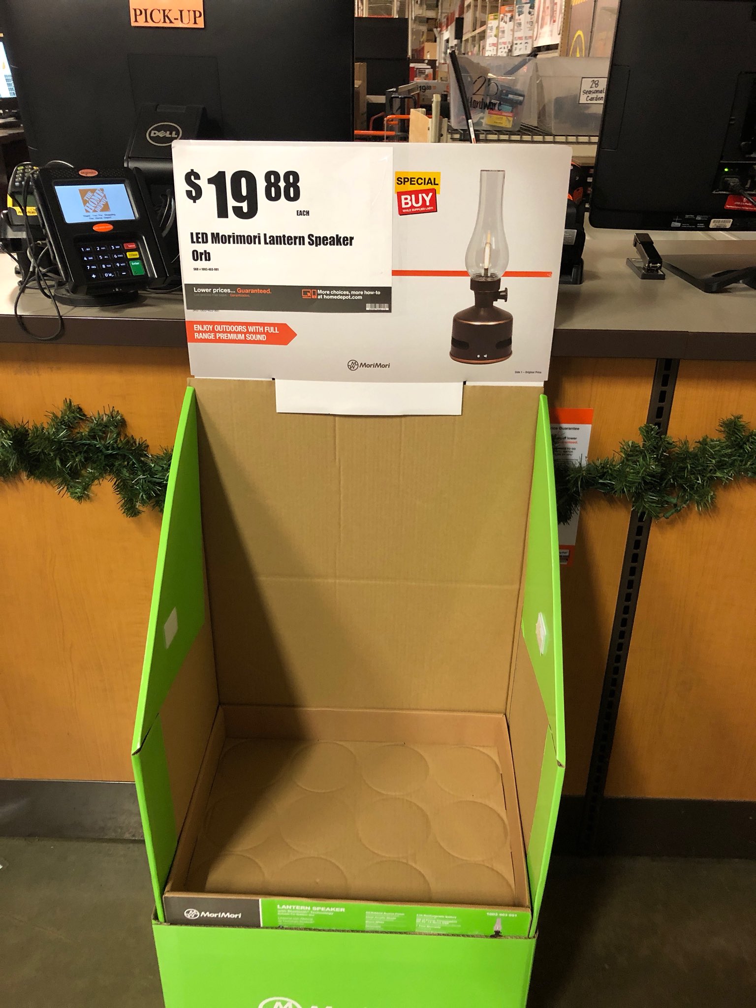 morimori lantern speaker home depot
