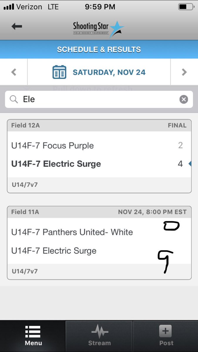 ElectricsurgeHC's tweet photo. Undefeated day @ShootingStarFH Surge U12, U14, U16 and U19 teams! Pouring rain 🌧, 25-37 degree weather, has nothing on Surge mentally tough athletes! https://t.co/JuV6StEV83