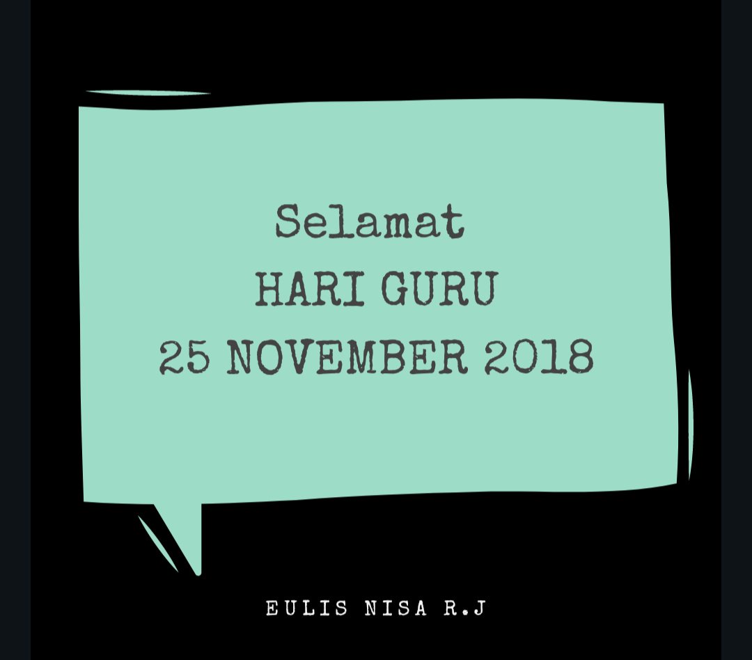 eulisnissa's tweet photo. Selamat Hari Guru Nasional
Dan
Selamat Harlah Korps PMII Puteri Yang ke 51 Th. 

One voice, one action, we win 
@septirahma90 @kopri_official 
#harlahkopri51 
#kopriindonesia https://t.co/gOBJtAd9oJ