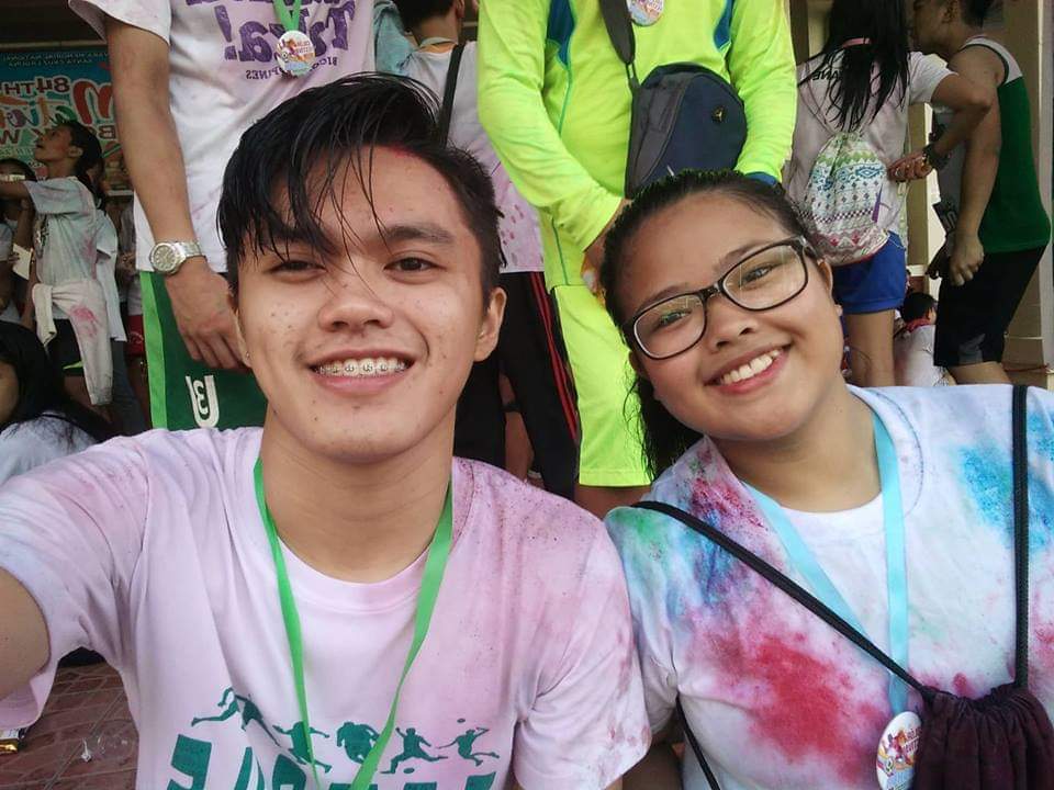 _juwni's tweet image. #ColorRun2k18