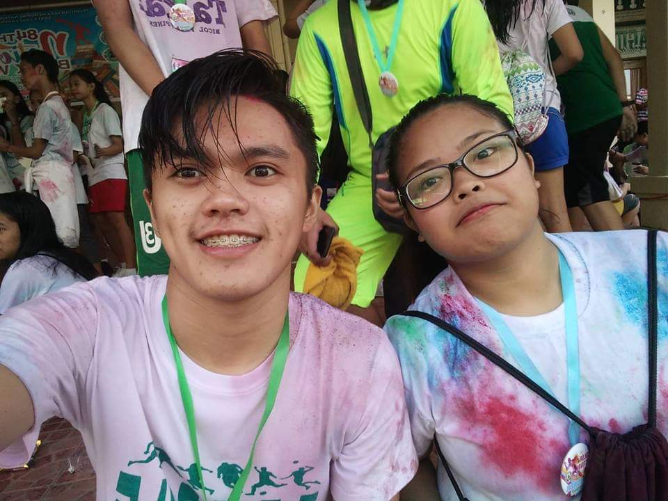 _juwni's tweet image. #ColorRun2k18