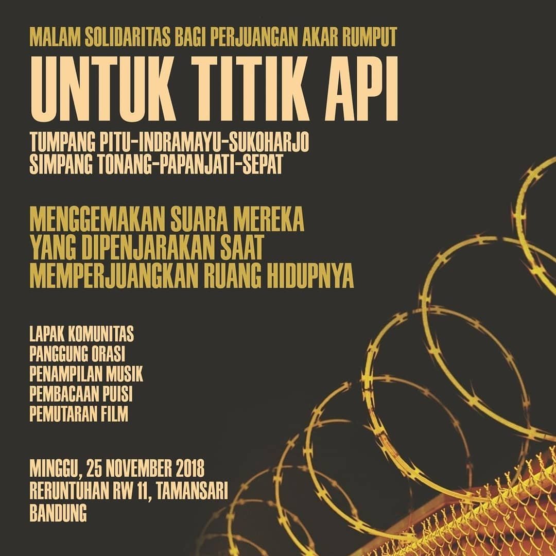 Wreck On Twitter Malam Solidaritas Di Reruntuhan Tamansari