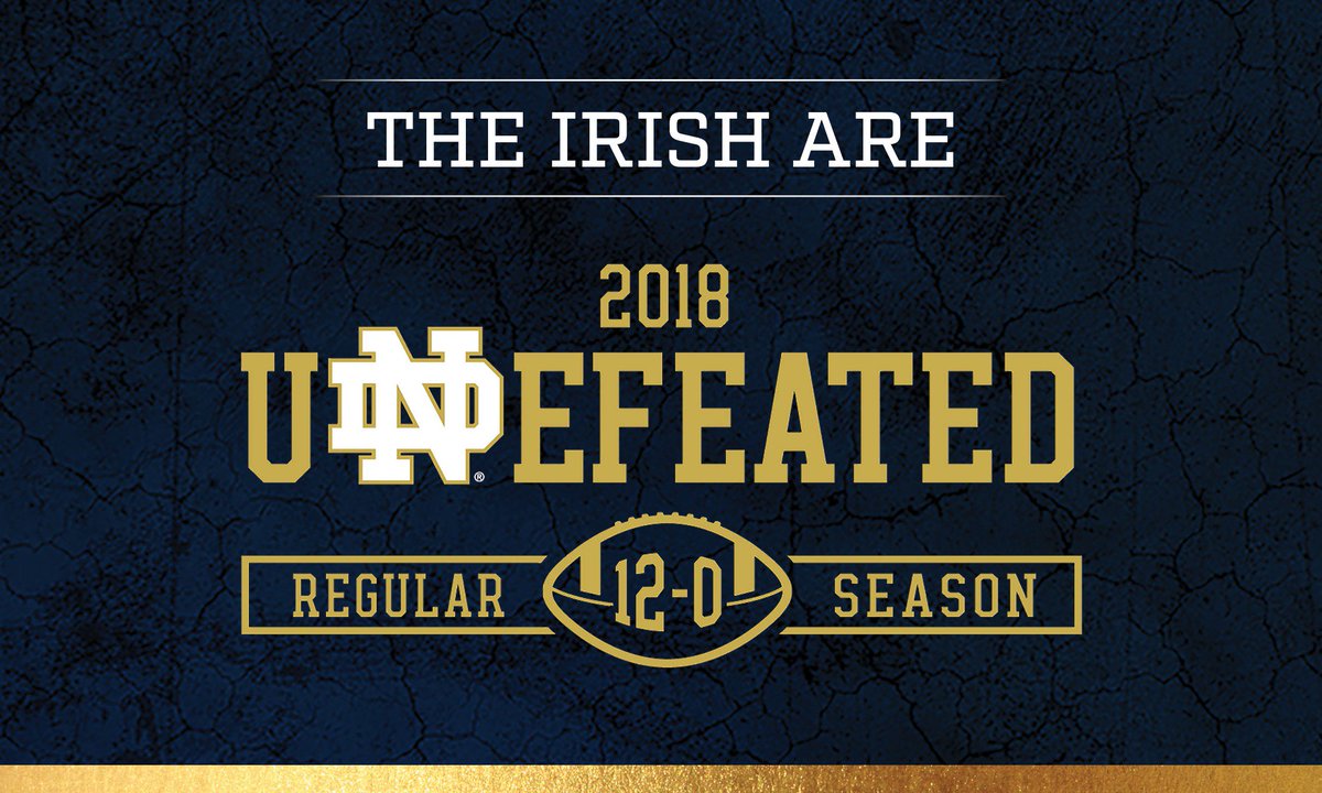 Celebrate a perfect regular season, shop uNDefeated gear now! bit.ly/2FKwdd1