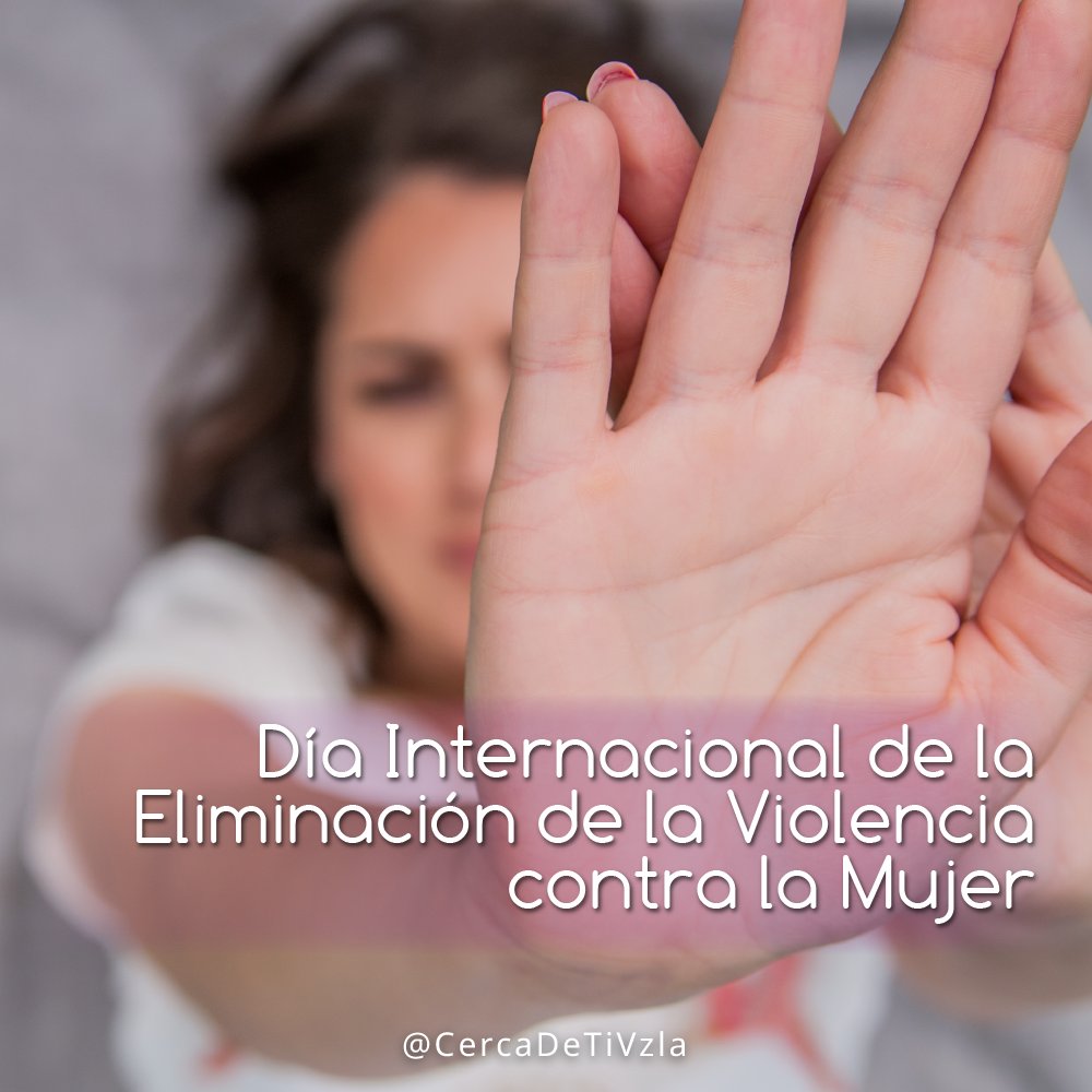 CercaDeTiVzla's tweet photo. 💔Los efectos psicológicos adversos de la violencia contra las mujeres y niñas, al igual que las consecuencias negativas para su salud, les afectarán en todas las etapas de sus vidas.
.
Únete tú también y di #NoALaViolenciaContraLaMujer 🤝
.
#CercaDeTi2018 #SonríeDiosCreeEnTi =) https://t.co/Cg5yTMpcm9