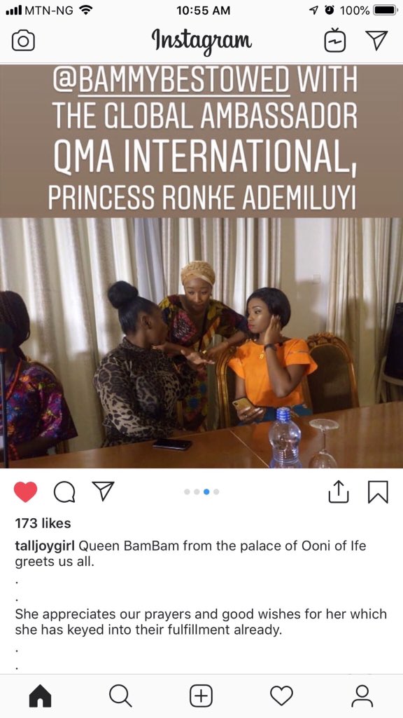 Nawti_kaff's tweet photo. Networking is important but doing it with the crème de la crème is Importanter #bbnaija #Bamfeeva https://t.co/wUhjOKc2az
