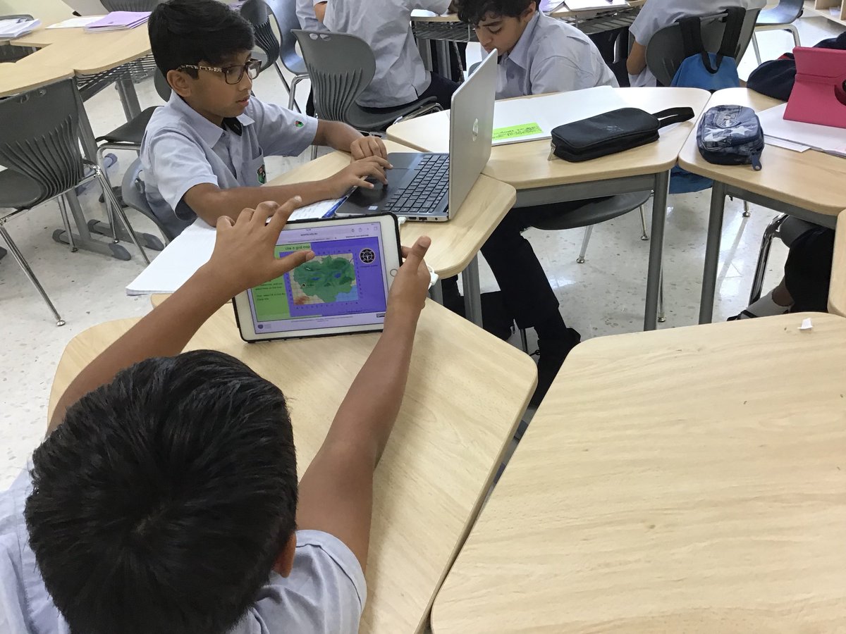 DIAB_Humanities's tweet photo. Grade 6 exploring the grid system with a help of a game. #DIABMYP #DIABInquirers #DIABIandS #mapskills https://t.co/Y2rK1QcriT