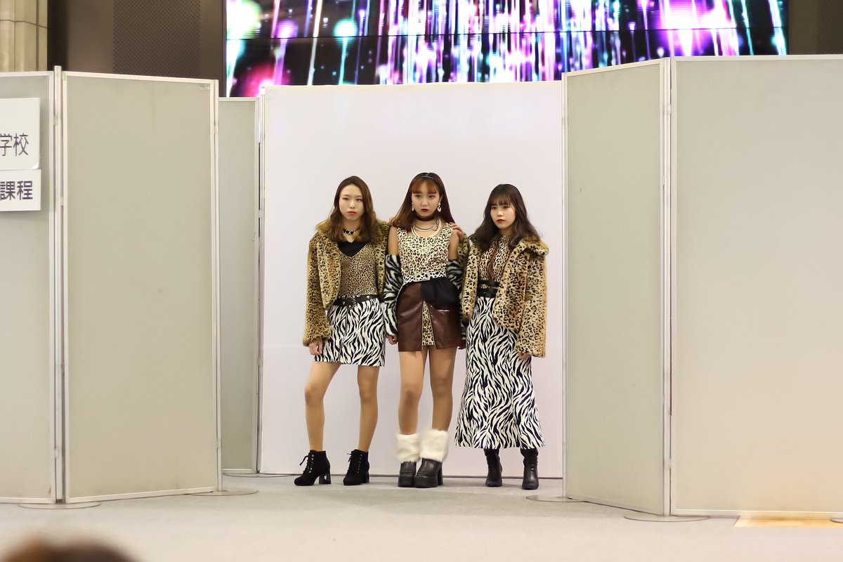 いまだれぶ 小井手ファッションビューティ専門学校 高等課程 広島駅南口地下広場 小井手ファッションショー