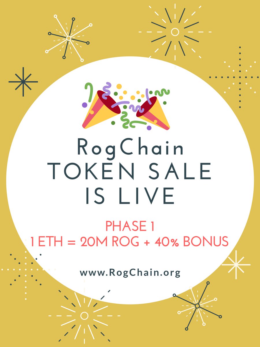 RogChain's tweet image. √ Send Ethereum to Address 
0x3e1E002DBBAc628a0c44C21578137a3cE17e9927

√ Minimum Invest 0.1 ETH 
- Gwei 15
- Gas Limit 100000

★ Just waiting for a successful Transaction and token will sent automatically to your wallet
#TokenSale #ico