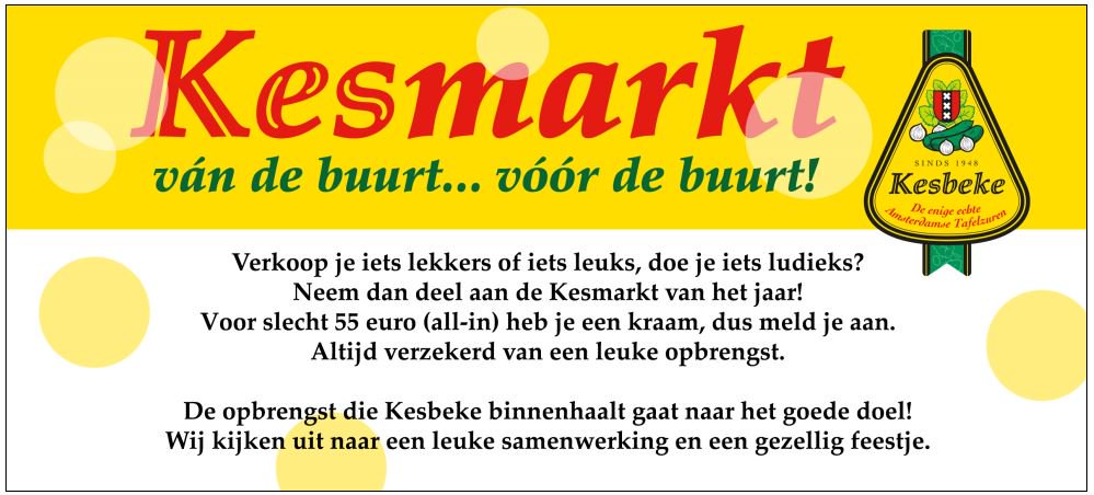 Op zoek naar #standhouders voor de #Kesmarkt zat. 15 december a.s. Huur kraam 1 bij 2 meter 55 euro. Opbrengst gaat naar Goed Doel. Met optredens van 25 artiesten, ow.ly/Wsme30muIsR Wij gaan er een feestje van maken #Amsterdam #kerstmarkt #feestdagen #kerst #BoLo