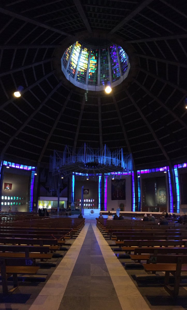 Is this the world’s greatest building made of concrete? #metropolitancathedral #liverpool