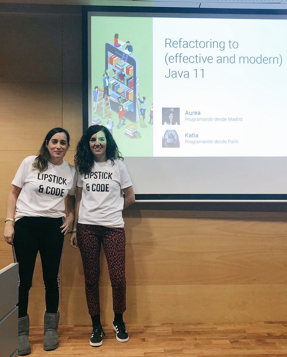 karesti's tweet image. Resaca del @commitconf hoy! Gracias Auri @auritamh por ser una gran profesional, gran amiga y sin duda la mejor compañera de charla que se puede tener! ❤️❤️❤️#javaforever #commitconf