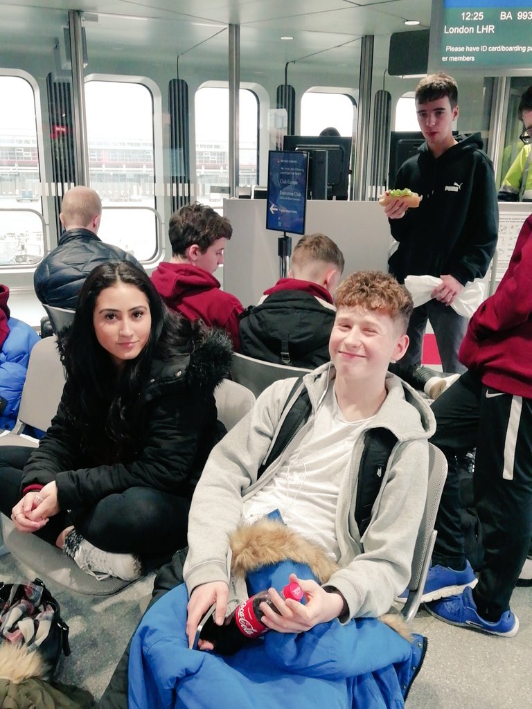 Veritas_History's tweet photo. Safely through security and ready for our 12.25 flight ✈️ https://t.co/8YRPLiunmH