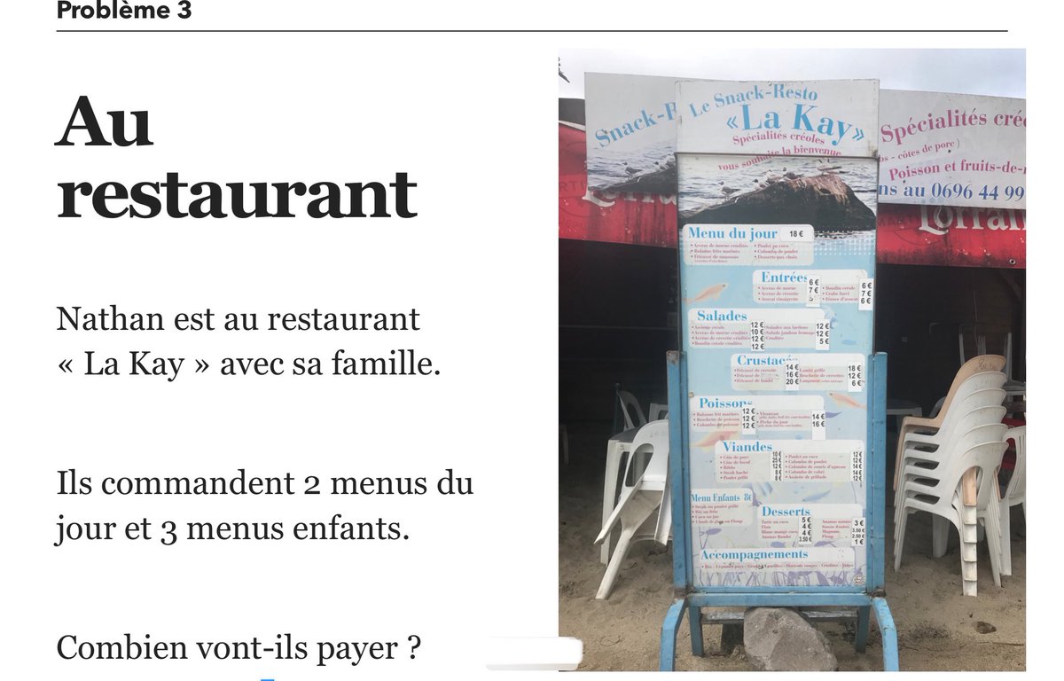 CSixtain's tweet photo. Voici nos problèmes #MathsEnVie pour notre classe partenaire @cddelaures https://t.co/5gs8rkRsyR
