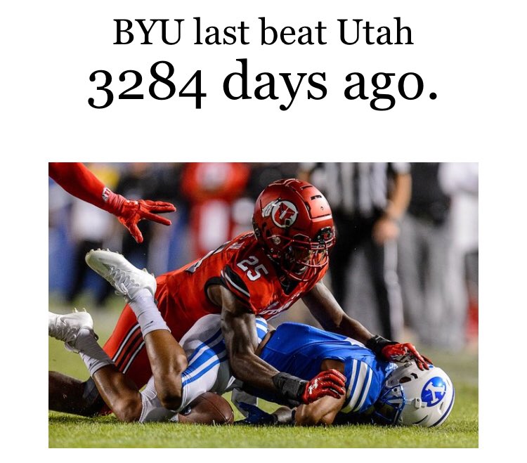 TC_Knuckles_801's tweet photo. Oh #byusn, that loss has to sting. From all the Daryl’s out here, SUCK IT! Way to go @Utah_Football! #Happy8giving #GoUtes! #PlayFourQuarters https://t.co/dVjei0d3CK