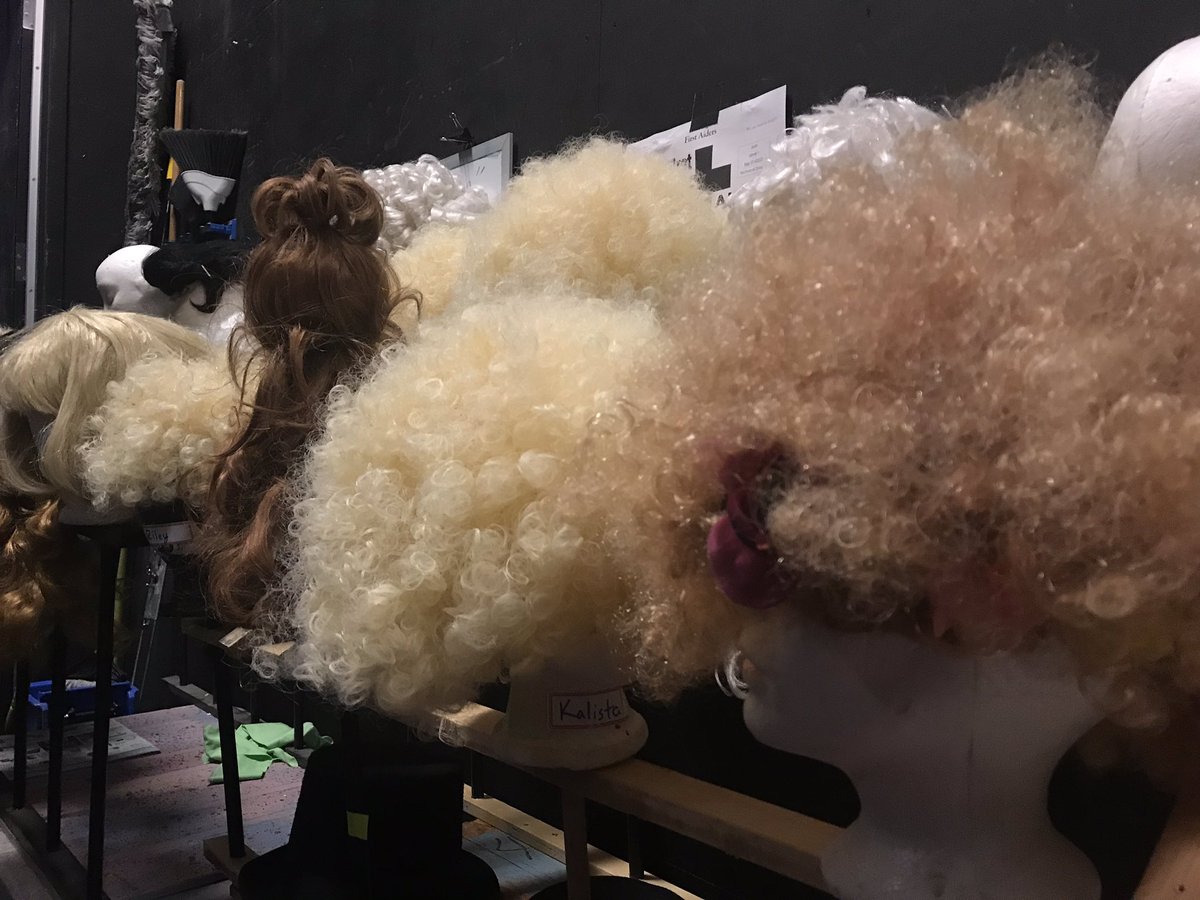 TKS1949's tweet photo. A Dickensy Seuss show is quite the gig...as you can see it requires many a wig!
A #Seussified #Christmas Carol runs through Dec 2.
Get your tickets at the Rotary Centre for the Arts box office! #kelowna  
https://t.co/7sqwV9tdCG https://t.co/C8Pqi1ShOc