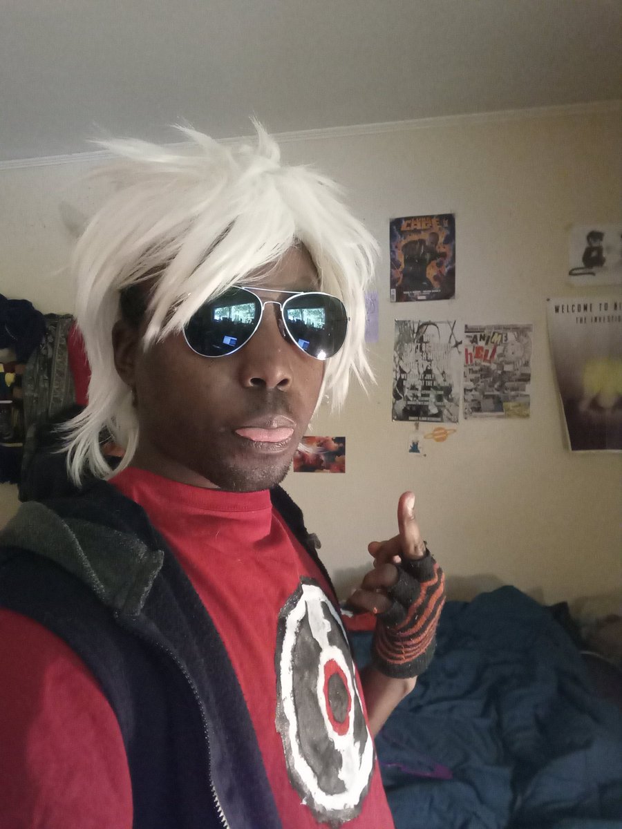 CosLMNhere's tweet photo. Some #cosplayselfies #davestrider #dovestrider #davestridercosplay #TifaLockhart #tifacosplay #swfinn #finncosplay https://t.co/Oq8yFKAyDf