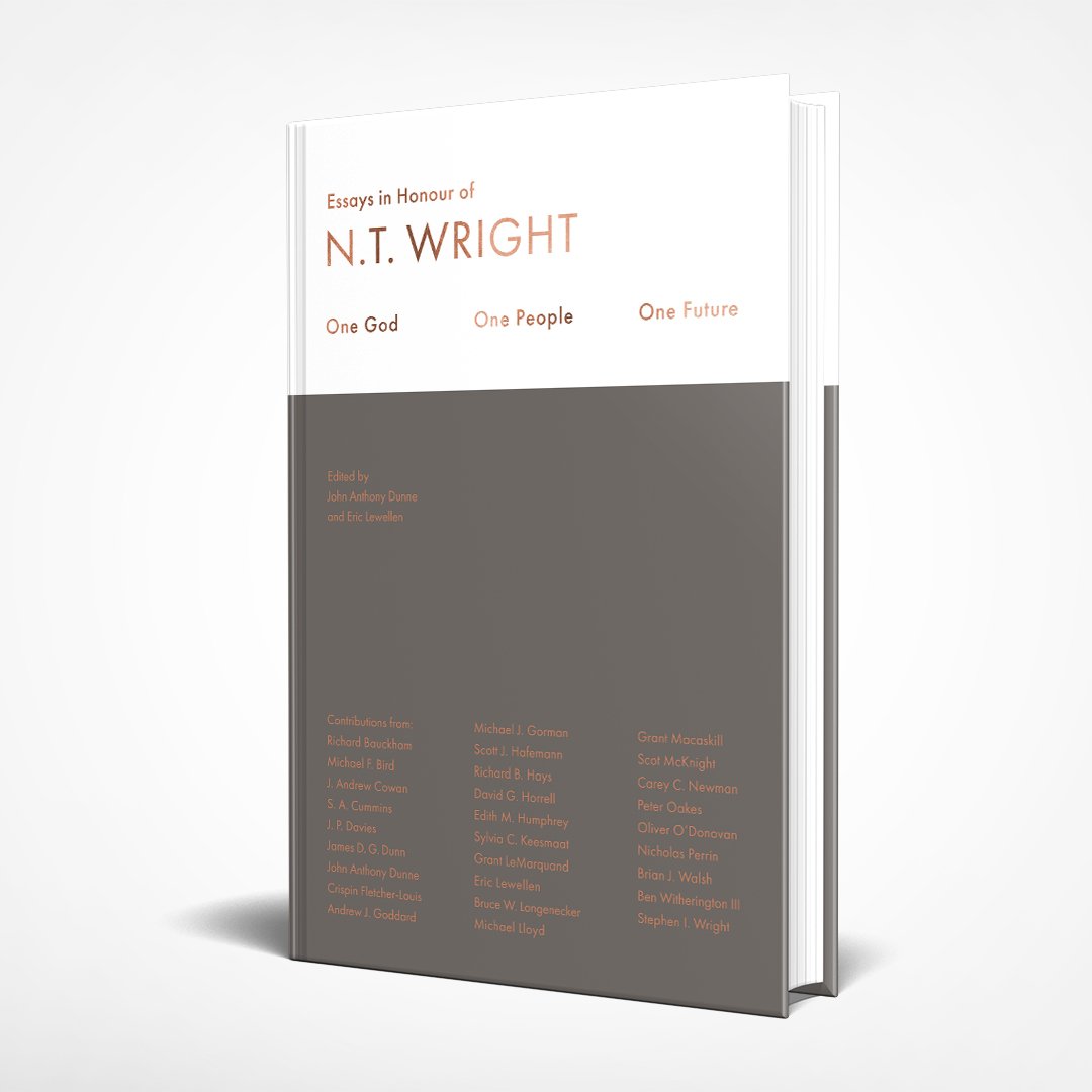SPCKPublishing's tweet image. One person who retweets this will win a copy of #OneGodOnePeopleOneFuture, the new book that honours @profntwright's four decades of scholarship. It's been signed by the contributors. 

Happy Sunday!