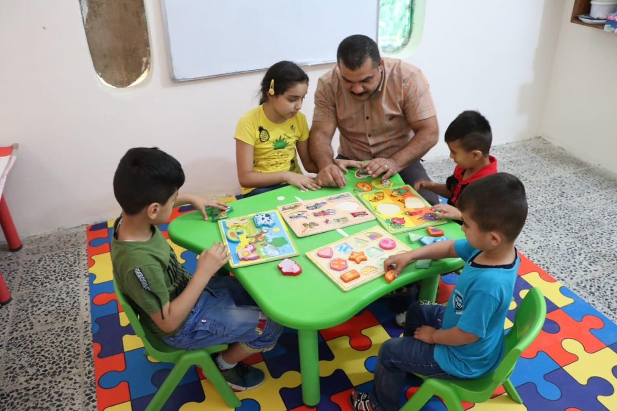 Yalla_EN's tweet photo. #Diyala #Autism Centre
Issam Aidan & his wife discovered their daughter was #autistic. Four years later, after specialist training in Jordan, he runs a centre with 80 students, seeking out dinars wherever he can to pay for the care they need. 🇮🇶 #IraqStrong #iraqesque https://t.co/VEemlL8CCF