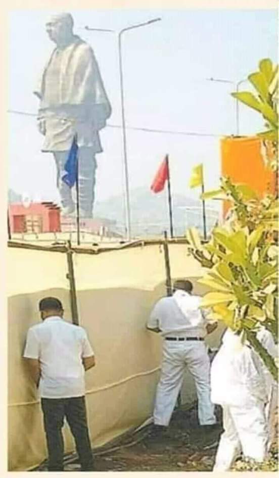 TeluguSarcasm's tweet photo. #StatueofUnity
#RealityofUnity https://t.co/TdAQNQyp9o