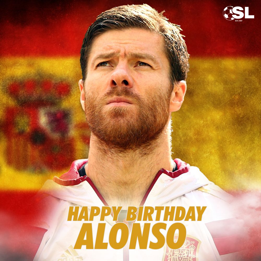  | Happy Birthday to former Bayern Munich, Liverpool and Real Madrid midfielder, Xabi Alonso! 