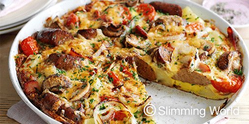 SlimmingWorld's tweet image. All the punch of a full English, baked into a #brunch bursting with #breakfasttime faves! You’re just one pan and one hour away from tucking into this #SlimmingWorld twist on an all-time classic. ow.ly/1UIV30mIf1B