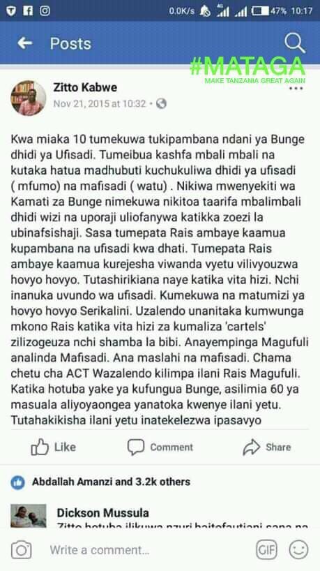 Fugitive66_'s tweet photo. Ile aina ya wanasiasa ambao Baba wa Taifa aliwaita wana tabia za #KimalayaMalaya kiongozi wao ni @zittokabwe
Now anatumiwa na wazungu via @TheEconomist dhidi ya GOVt kasahau haya yote
ZZK ni
#MNAFIKI
#KIBARAKA
#MZANDIKI
#MWONGO
#NdimiMbiliZaUnafiki https://t.co/iIax1dLwy6