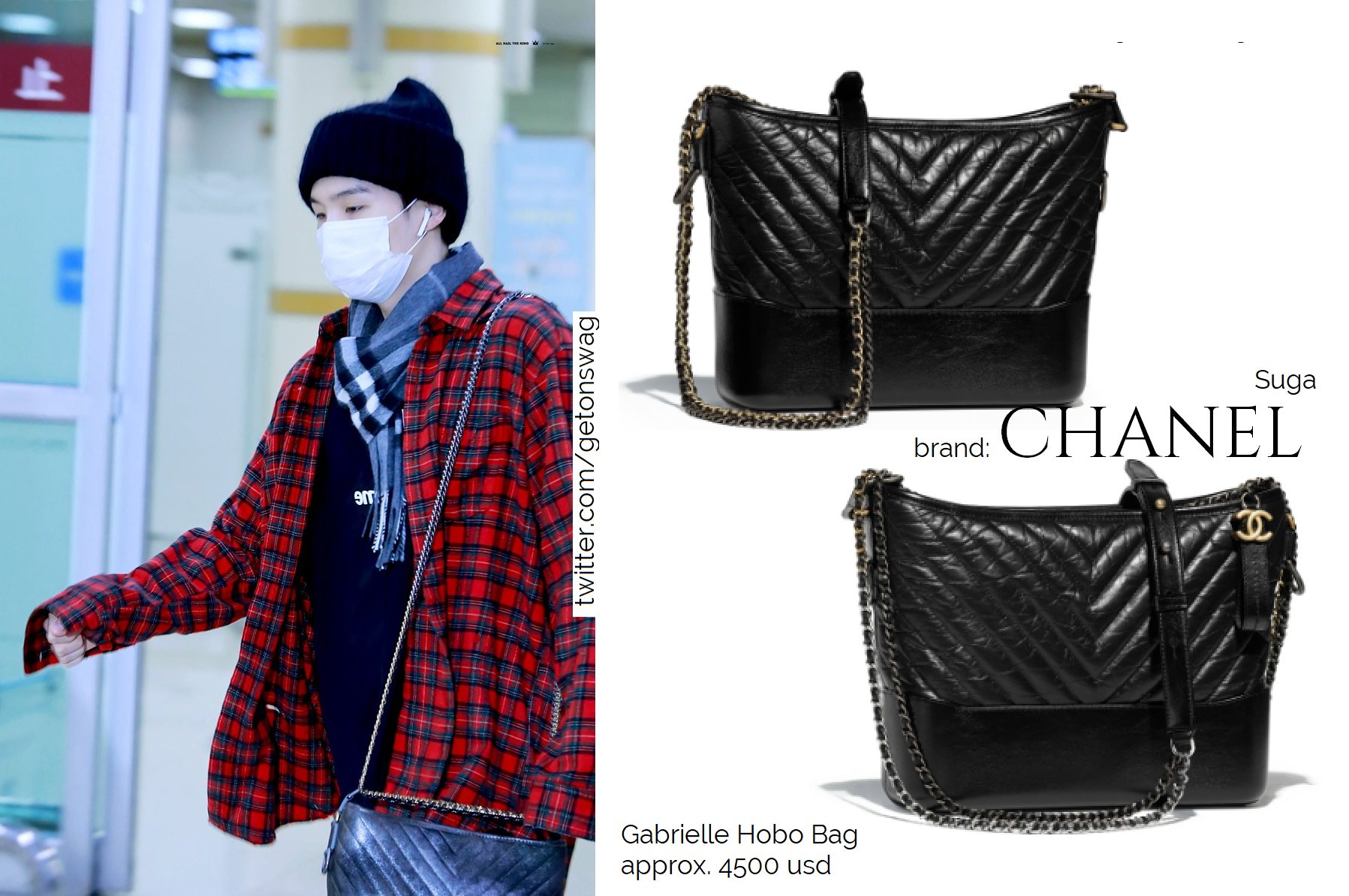 Jimin chanel gabrielle sale