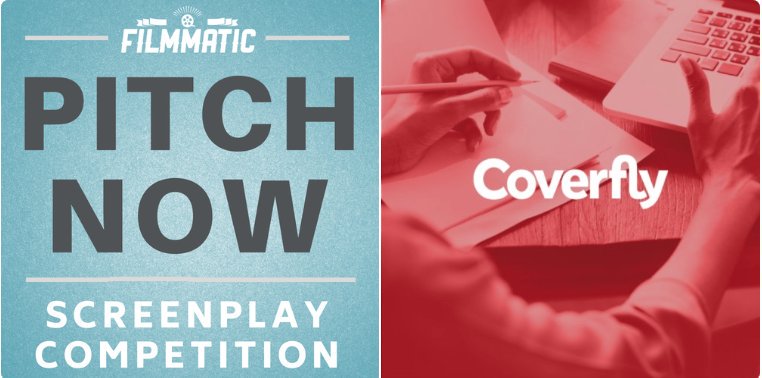 Coverfly's tweet photo. Extended Deadline is 11/30! @FilmmaticNews's Pitch Now Screenplay Competition: https://t.co/XWEPdmEP88
#screenwriting #screenwritingcontest #pitchnow https://t.co/GLvuPUs4Qj