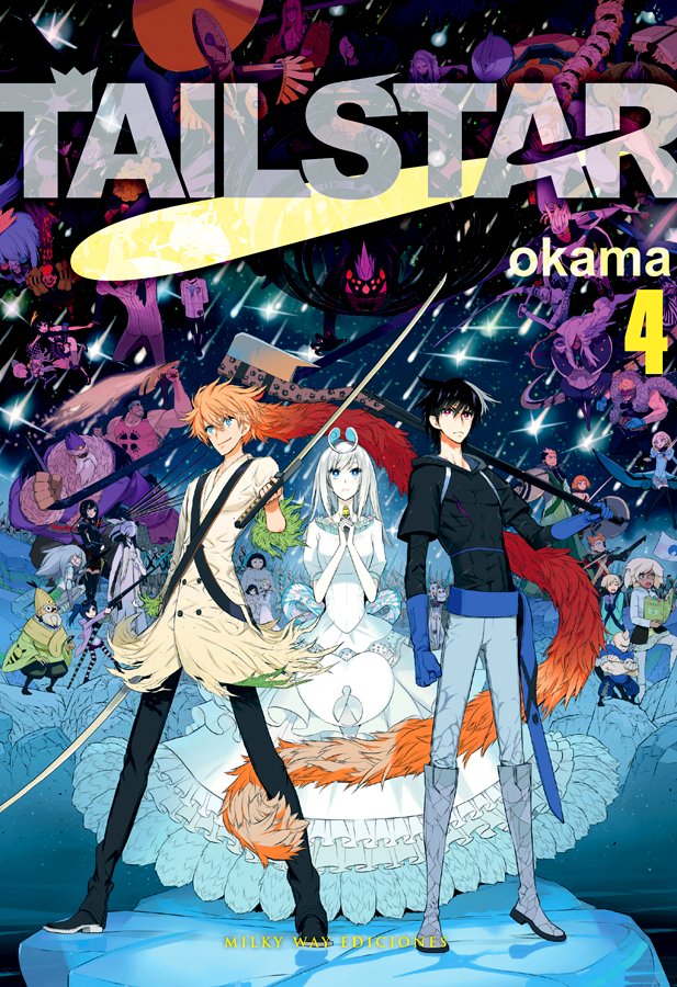 blogvisual's tweet photo. 2⃣ Nos despedimos de una serie con el fin de la batalla entre la luz y la oscuridad. Llega el tomo nº4 de #TailStar (テイルスター) de Okama.
Reseña #manga ➡️ https://t.co/17YoXoZbCe https://t.co/rHqzXaa16u
